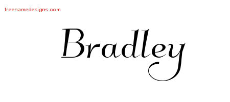 bradley name elegant designs tattoo names tag freenamedesigns