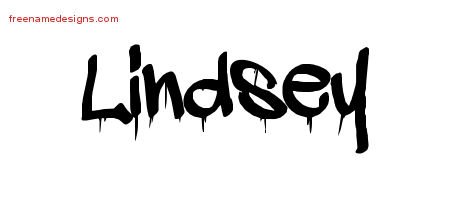 Graffiti Name Tattoo Designs Lindsey Free - Free Name Designs