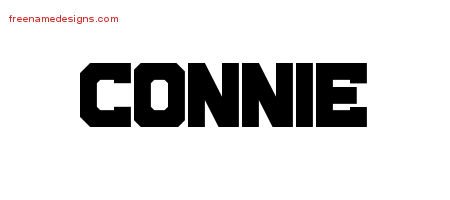 Connie Titling Name Tattoo Designs