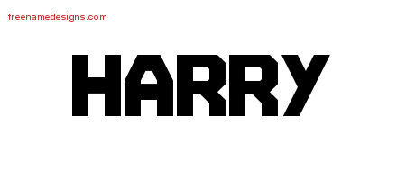 harry name barry tattoo designs titling tag print freenamedesigns