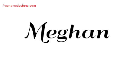 meghan name tattoo designs deco printable