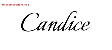 candice name claudio designs tattoo calligraphic freenamedesigns graphic