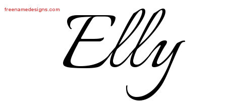 Elly é um nome?
