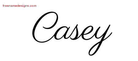 Classic Name Tattoo Designs Casey Graphic Download - Free ...