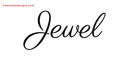 Jewel Name Tattoo Designs Jewel Name Tattoo Designs