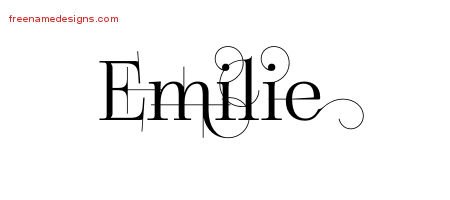Emilie Name Tattoo Designs Name Tattoos Name Tattoo N - vrogue.co