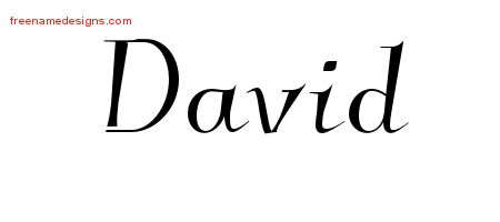 Elegant Name Tattoo Designs David Free Graphic - Free Name ...