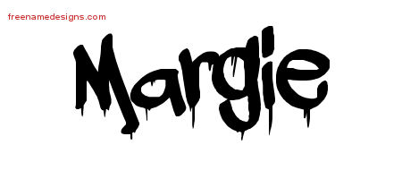 Graffiti Name Tattoo Designs Margie Free Lettering - Free Name Designs