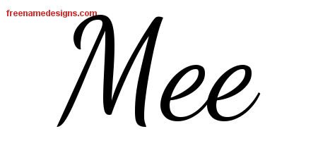 Lively Script Name Tattoo Designs Mee Free Printout - Free Name Designs