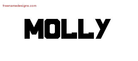 molly name tattoo designs titling printout freenamedesigns