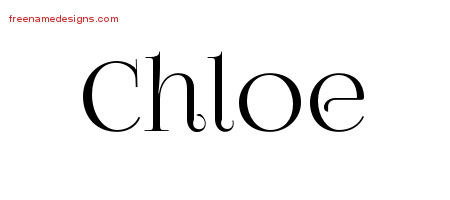 Vintage Name Tattoo Designs Chloe Free Download - Free ...