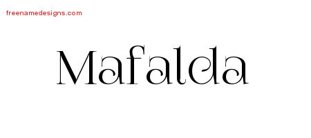 Mafalda Name