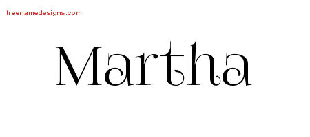 Martha Name