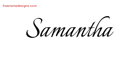 Calligraphic Name Free Tattoo Design Maker