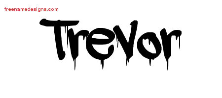 Graffiti Name Tattoo Designs Trevor Free - Free Name Designs