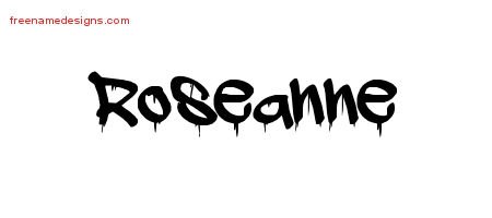 Graffiti Name Tattoo Designs Roseanne Free Lettering - Free Name Designs
