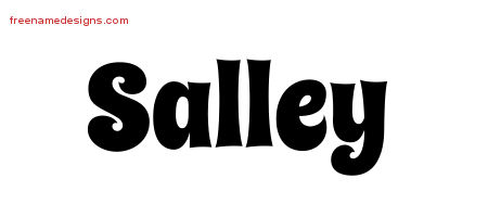 Groovy Name Tattoo Designs Salley Free Lettering - Free Name Designs
